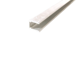 U-Profil 10 mm ohne Tropfkante Aluminium