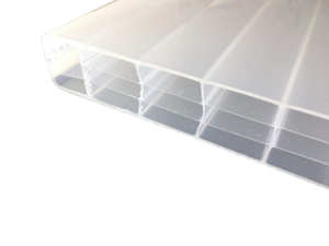 Stegplatten 32 mm opal weiß WRS19 PLEXIGLAS® RESIST 32/32 No Drop Evonik Röhm